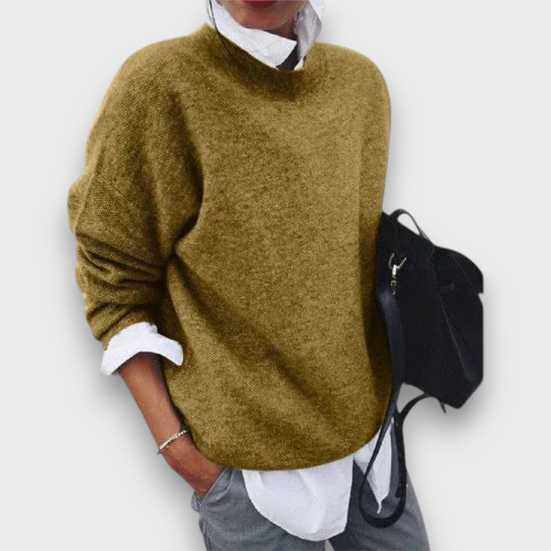 Celiane – Classic Round Neck Sweater