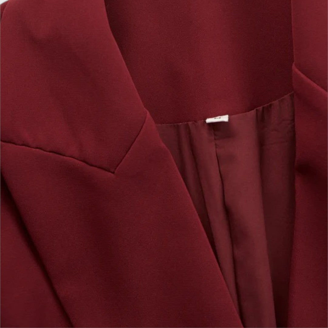 Elyndra – Tailored Blazer Midi Dress