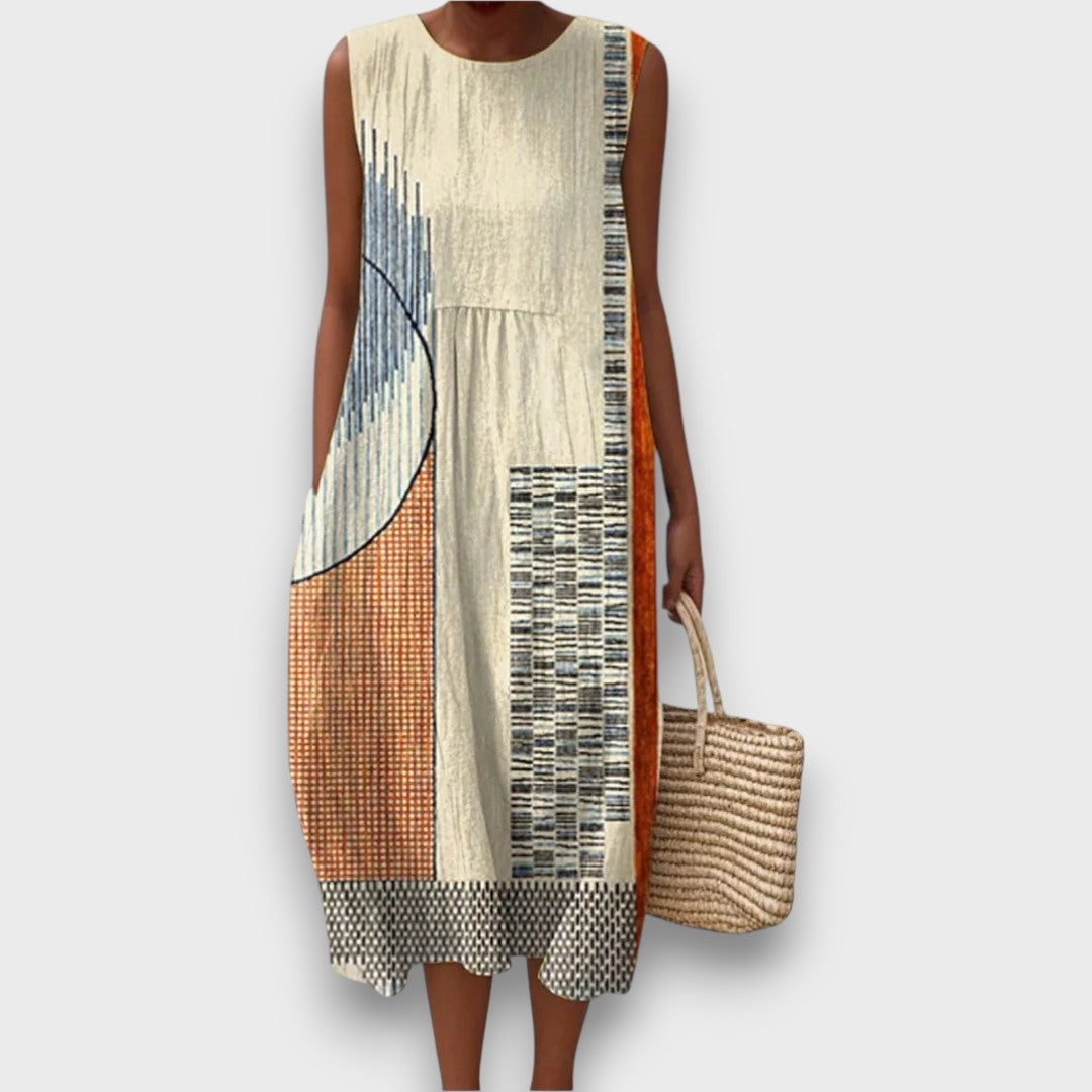 Solivana – Dress with Gradient Color