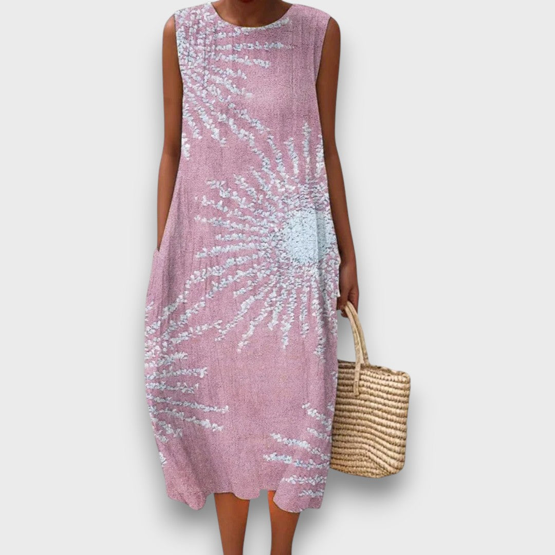 Lumaris – Dress with Sun Motif