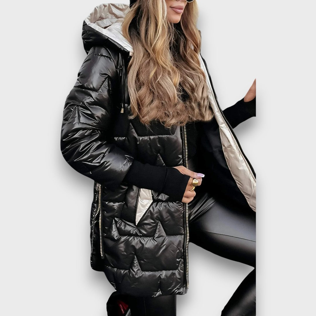 Laverne – Quilted Jacket with Hood