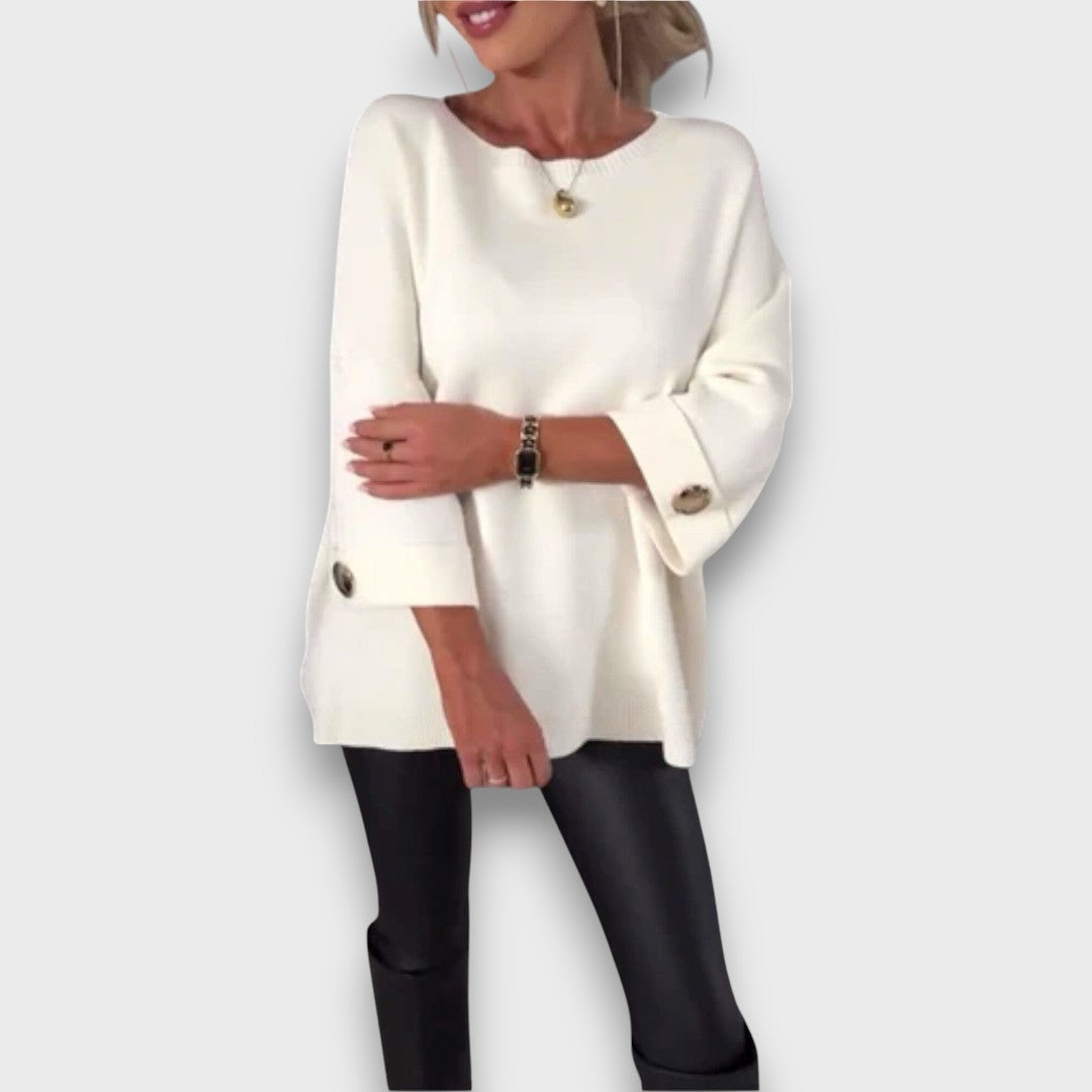 Isalyn – Elegant Knit Blouse