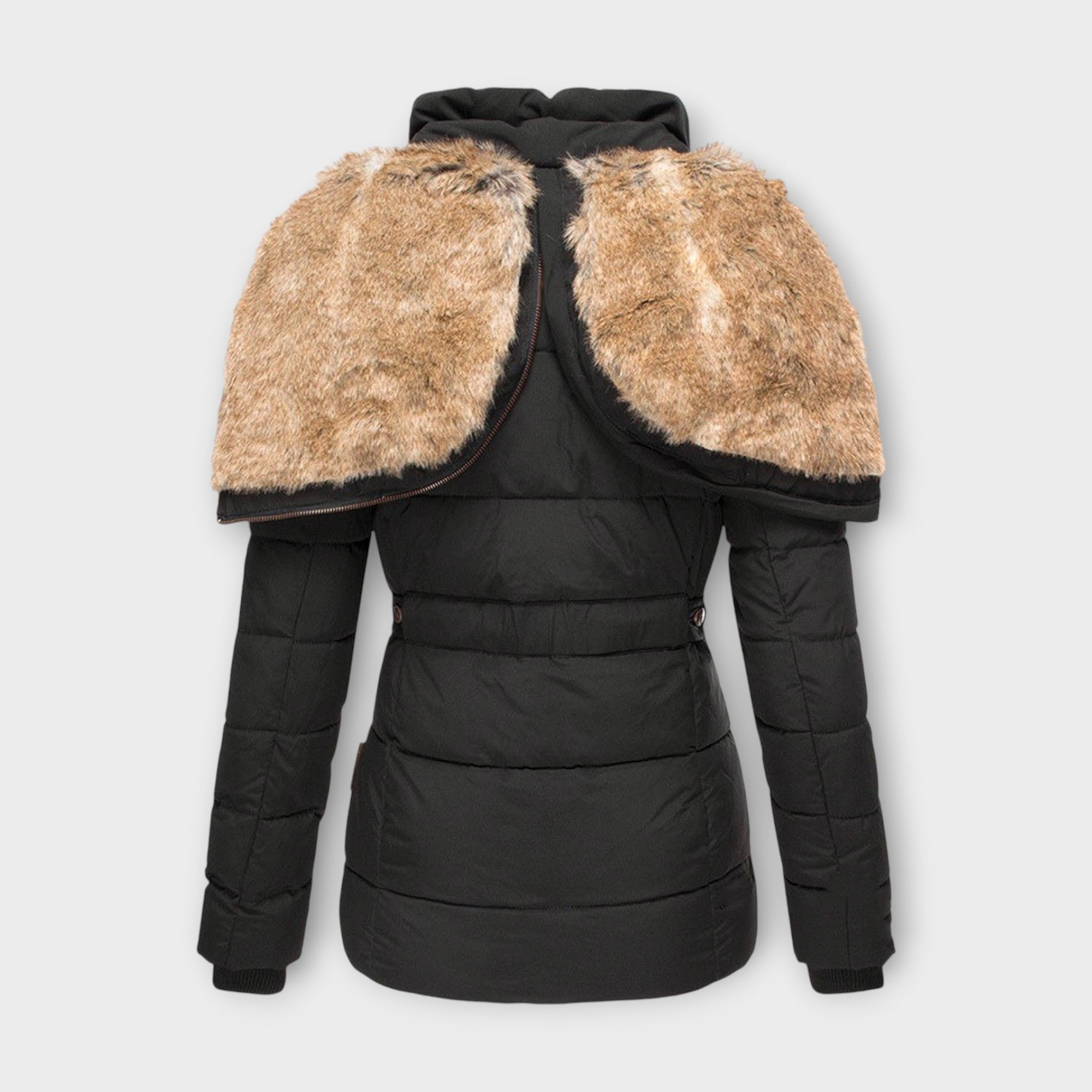 Emyra – Winter Jacket with Fur Hood