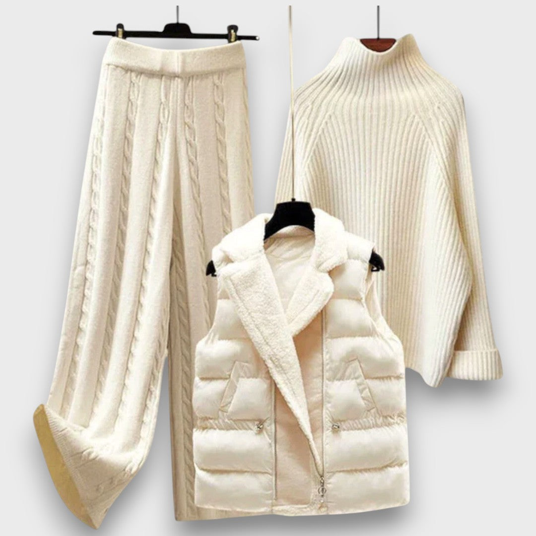 Lucette – Cozy Three-Piece Knit Set