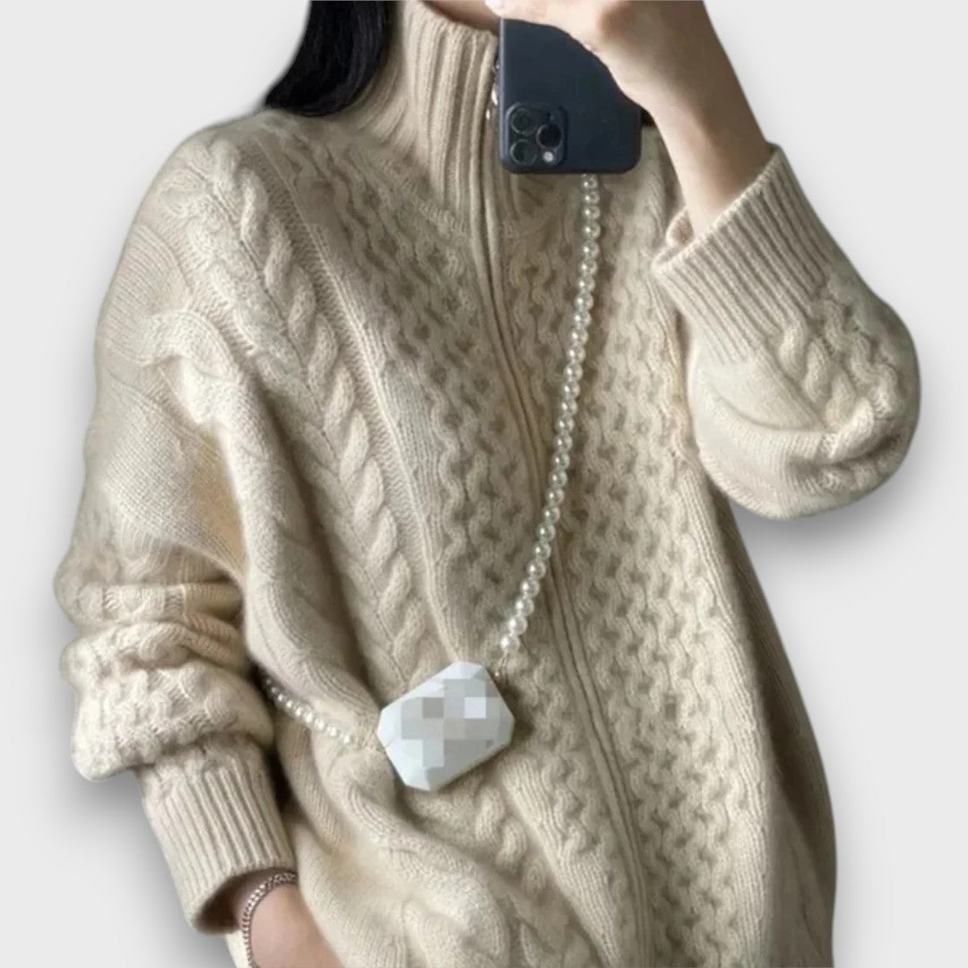 Calira – Zip-Up Cardigan