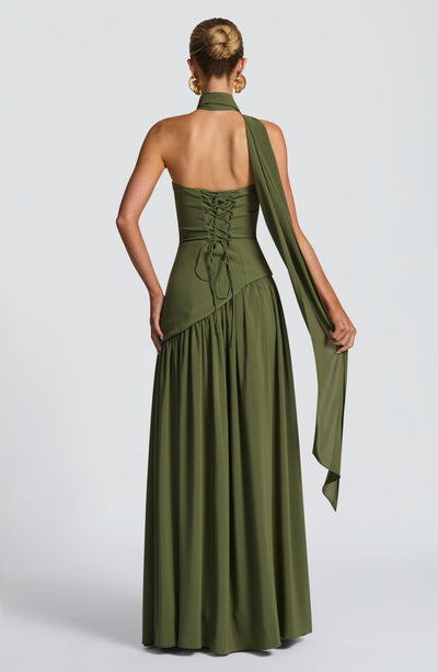 Rynellea - Elegant Strapless Evening Dress