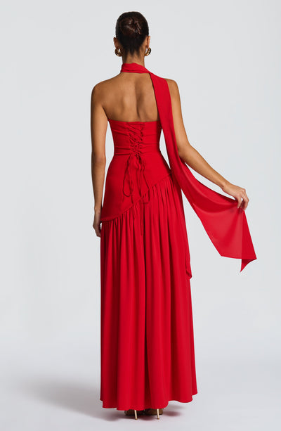 Rynellea - Elegant Strapless Evening Dress