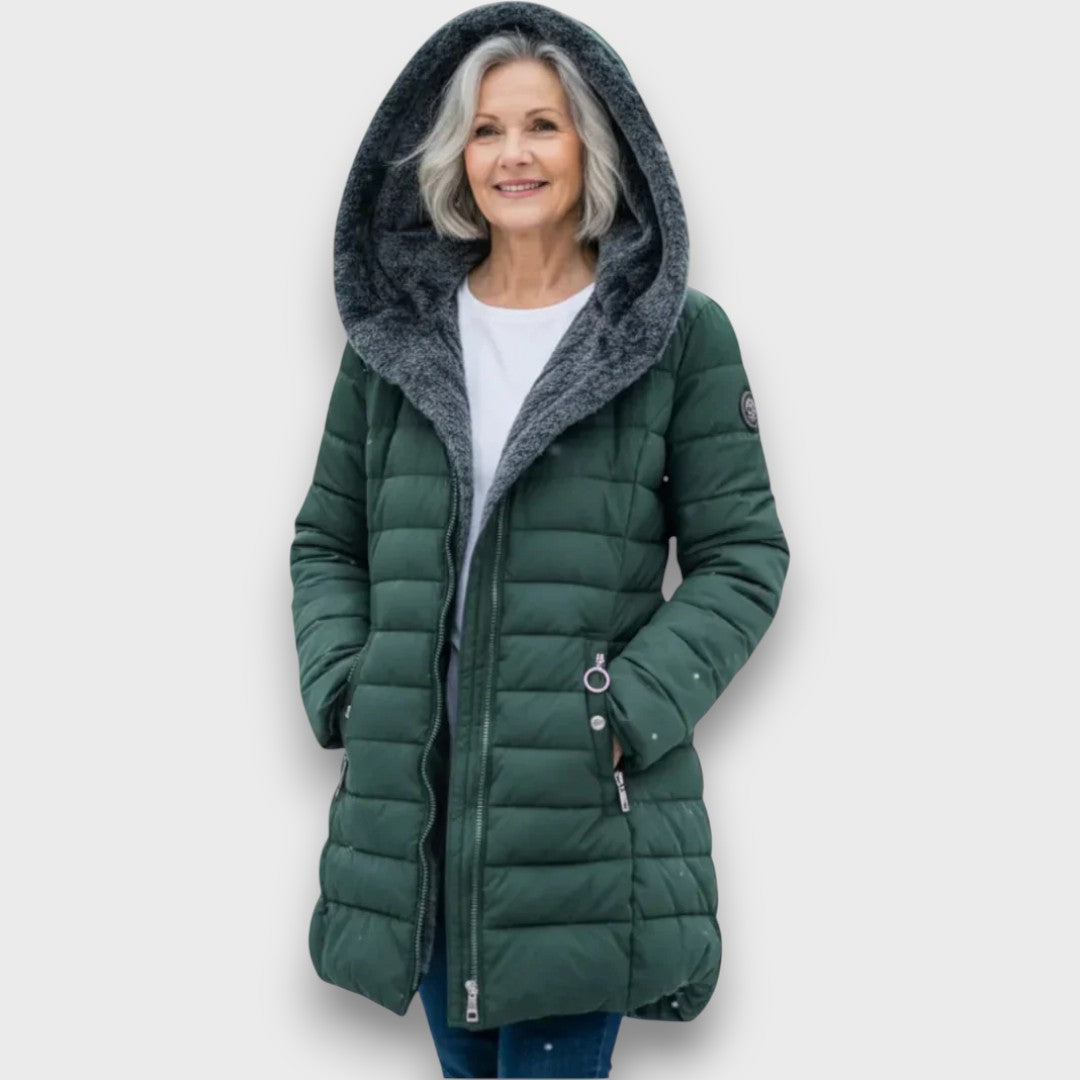 Elaiza – Cozy Timeless Hooded Jacket