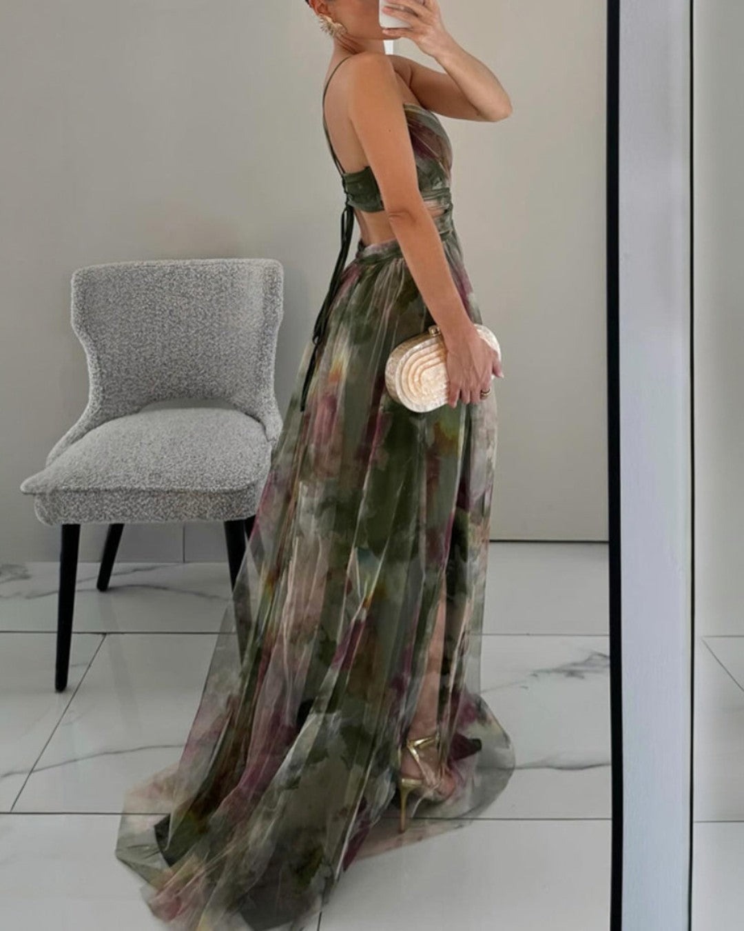Giselle - Enchanting Floral Maxi Dress