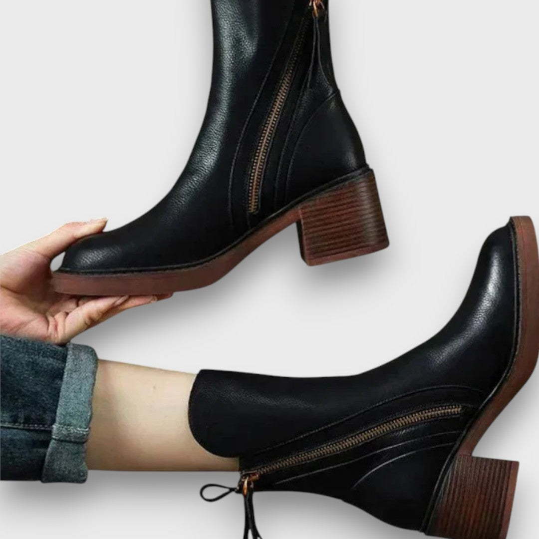 Valoria – Classic ankle boots with block heel