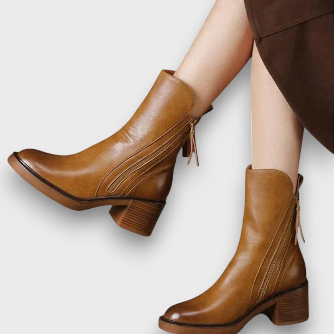 Valoria – Classic ankle boots with block heel