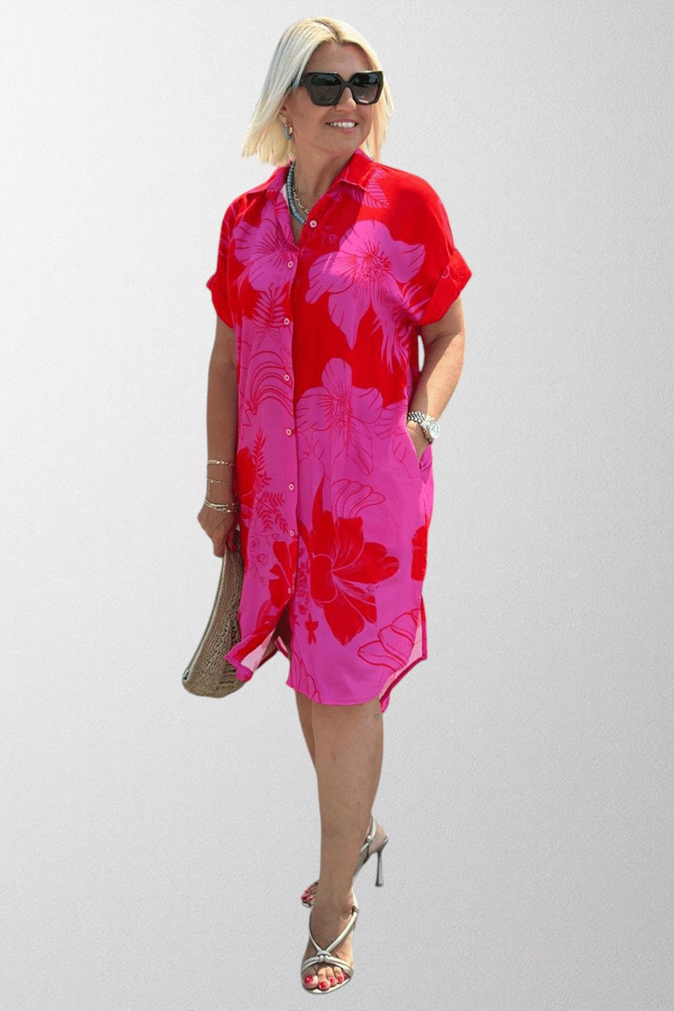 Naomi - Dress with Floral Print