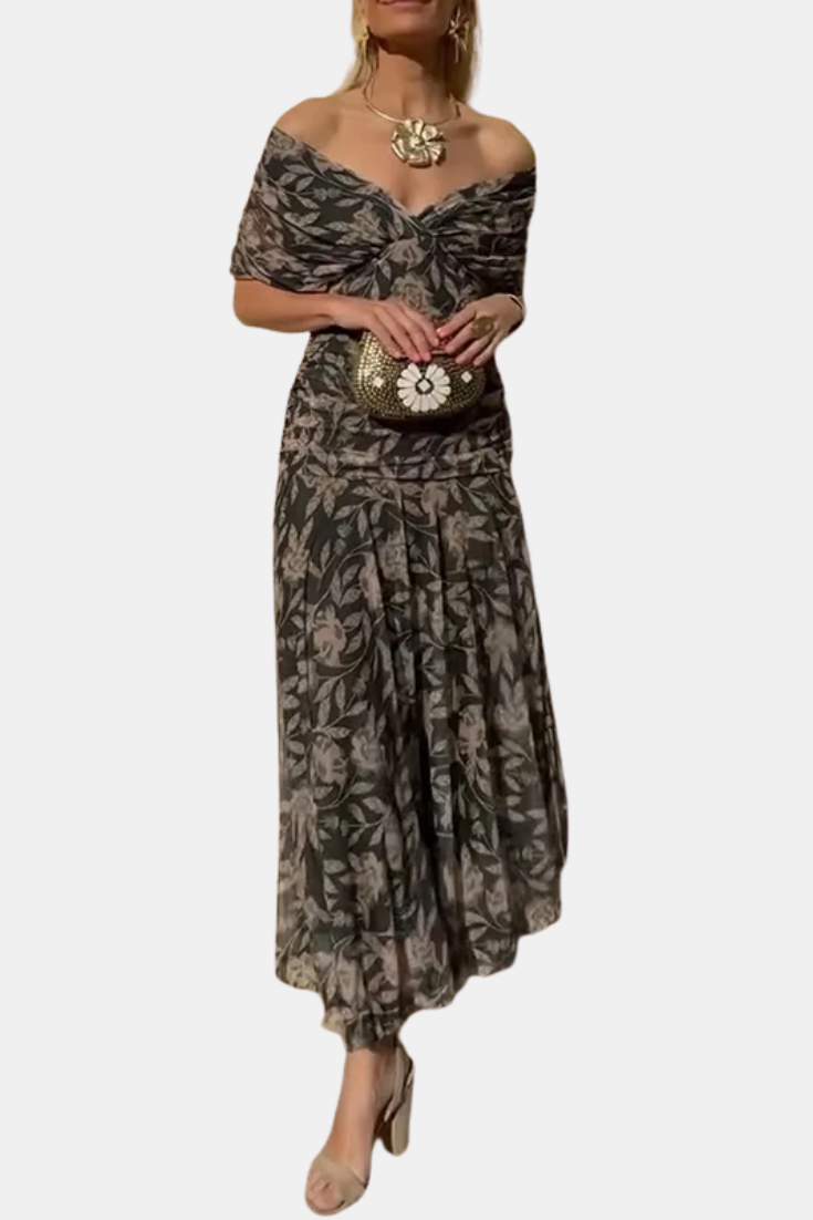 Seraphina - Elegant Midi Dress