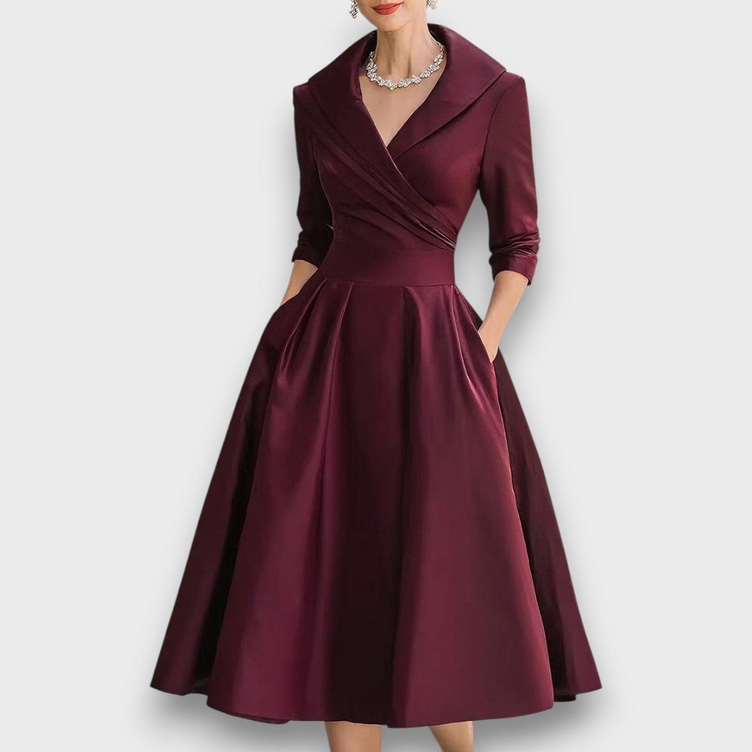 Marcelline – Elegant Midi Dress