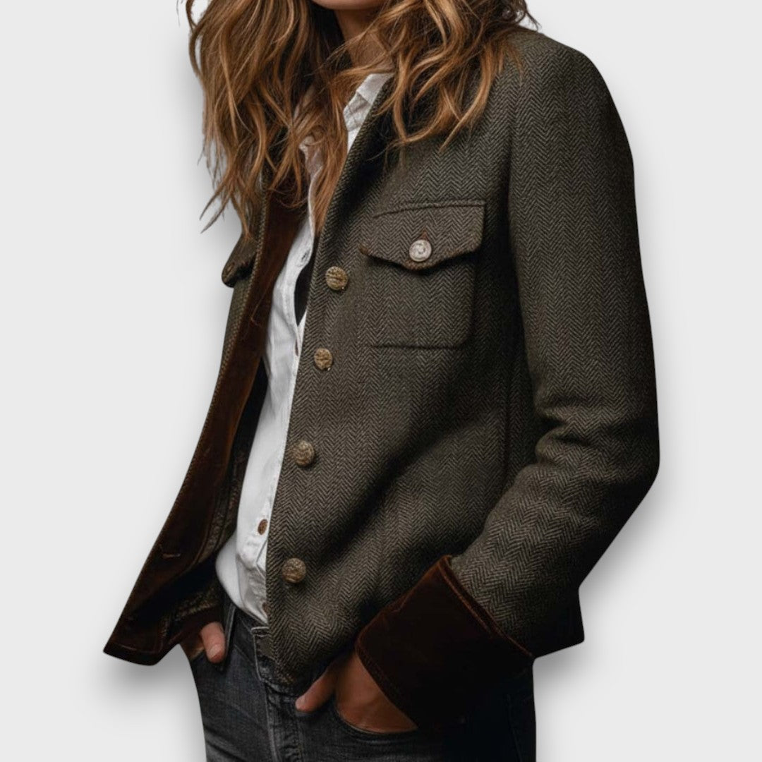 Arlisse – Tailored Tweed Jacket