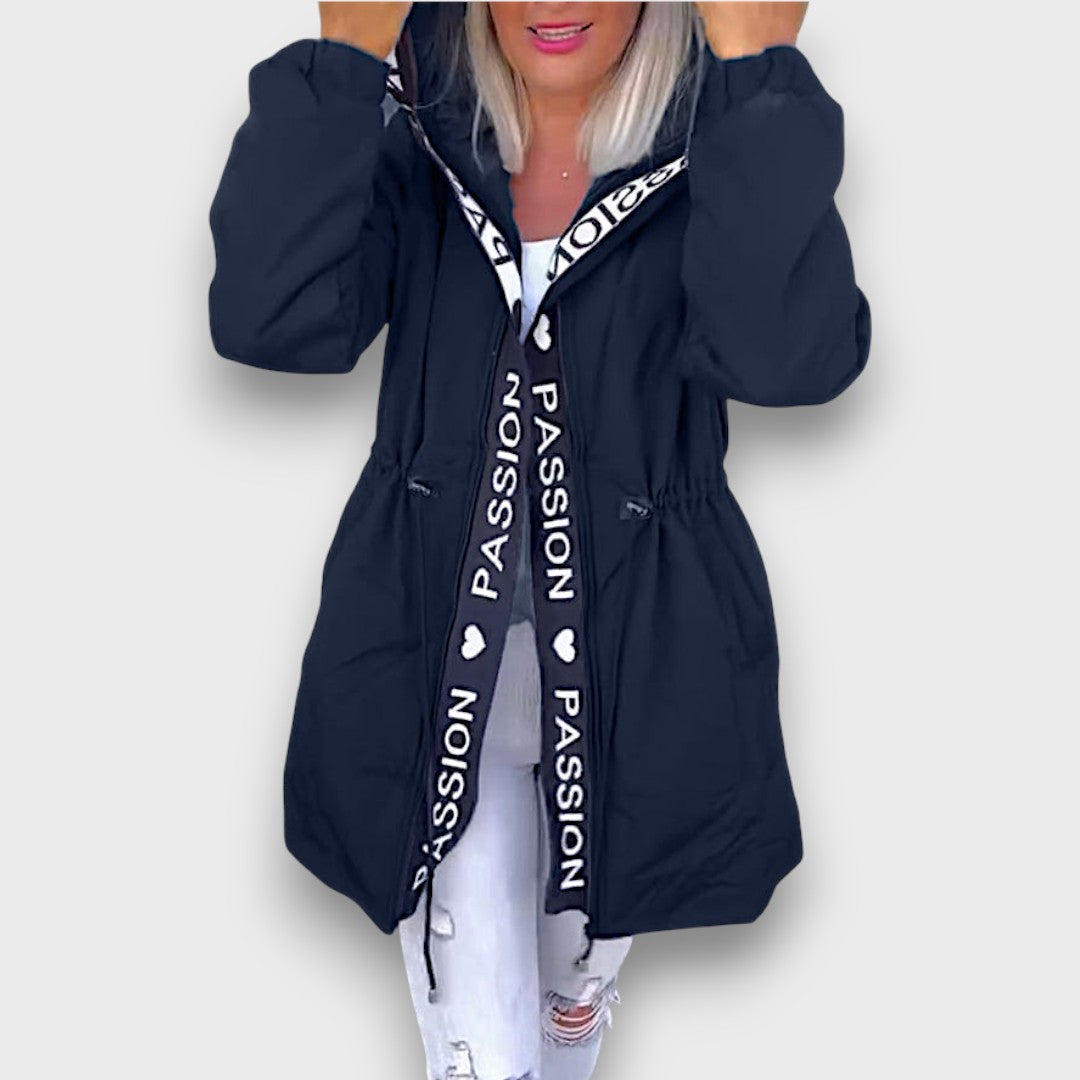 Vian – Casual zip-up hooded jacket