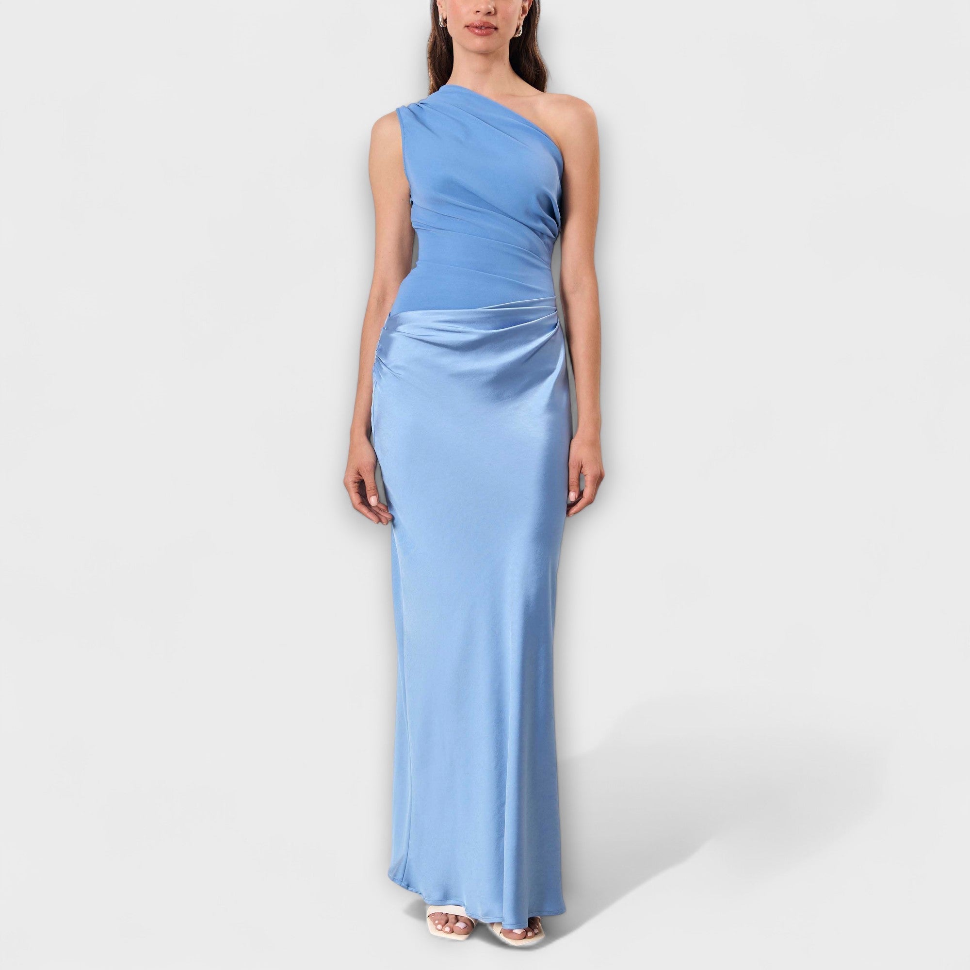 Serenelle – Elegant One-Shoulder Evening Dress