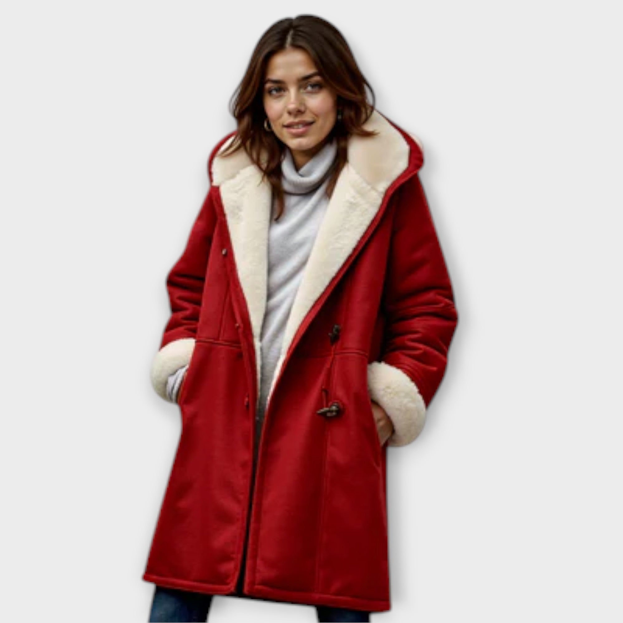 Antyra – Coat with Fur Lining