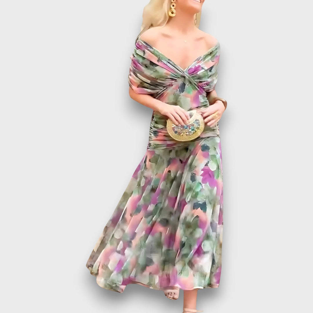 Aiza – Off-Shoulder Maxi Dress