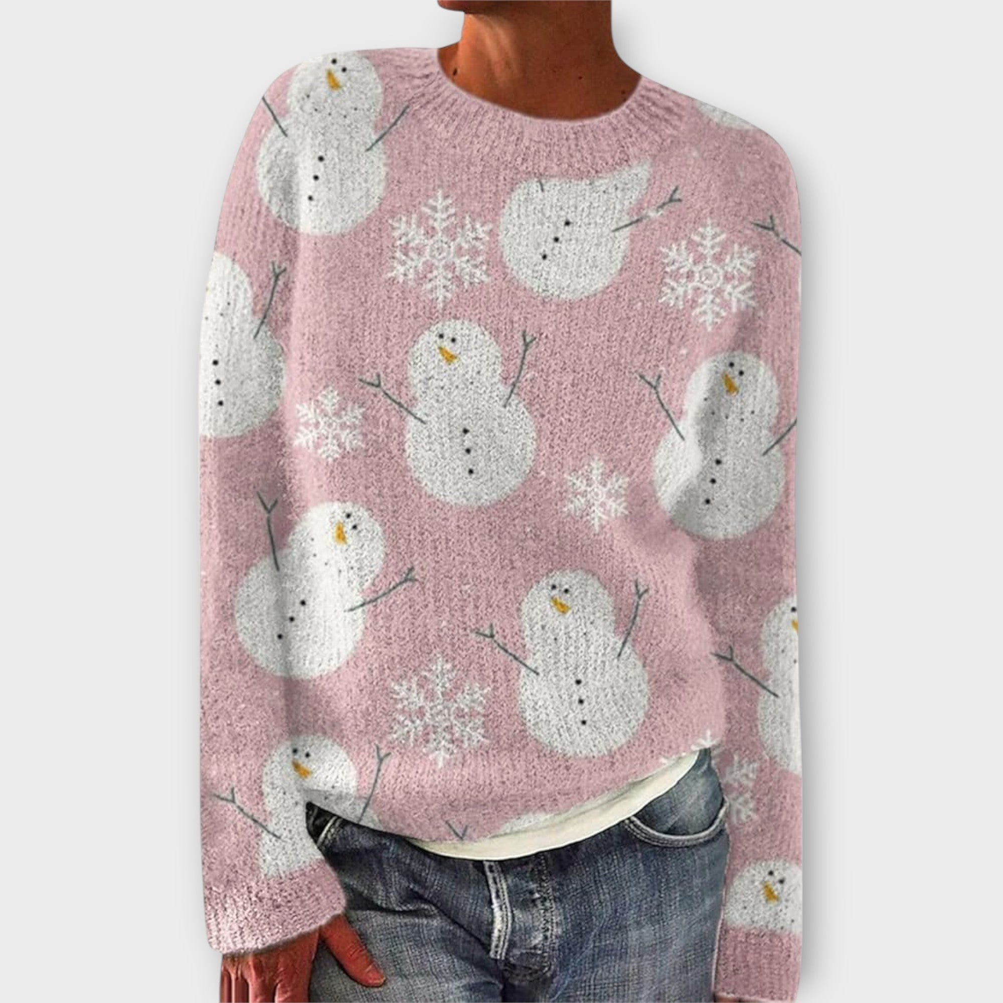 Simara – Cozy Winter Sweatshirt with Pattern