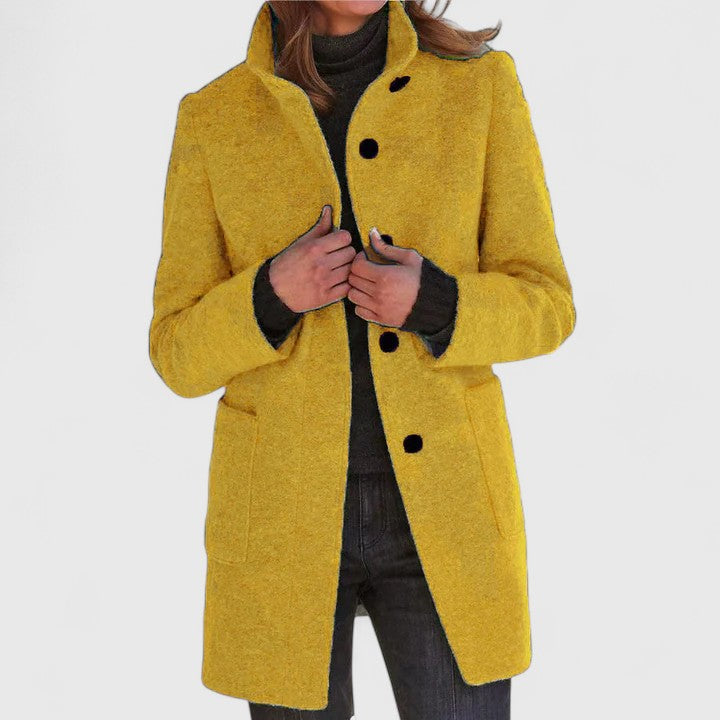 Elena – Classic long coat