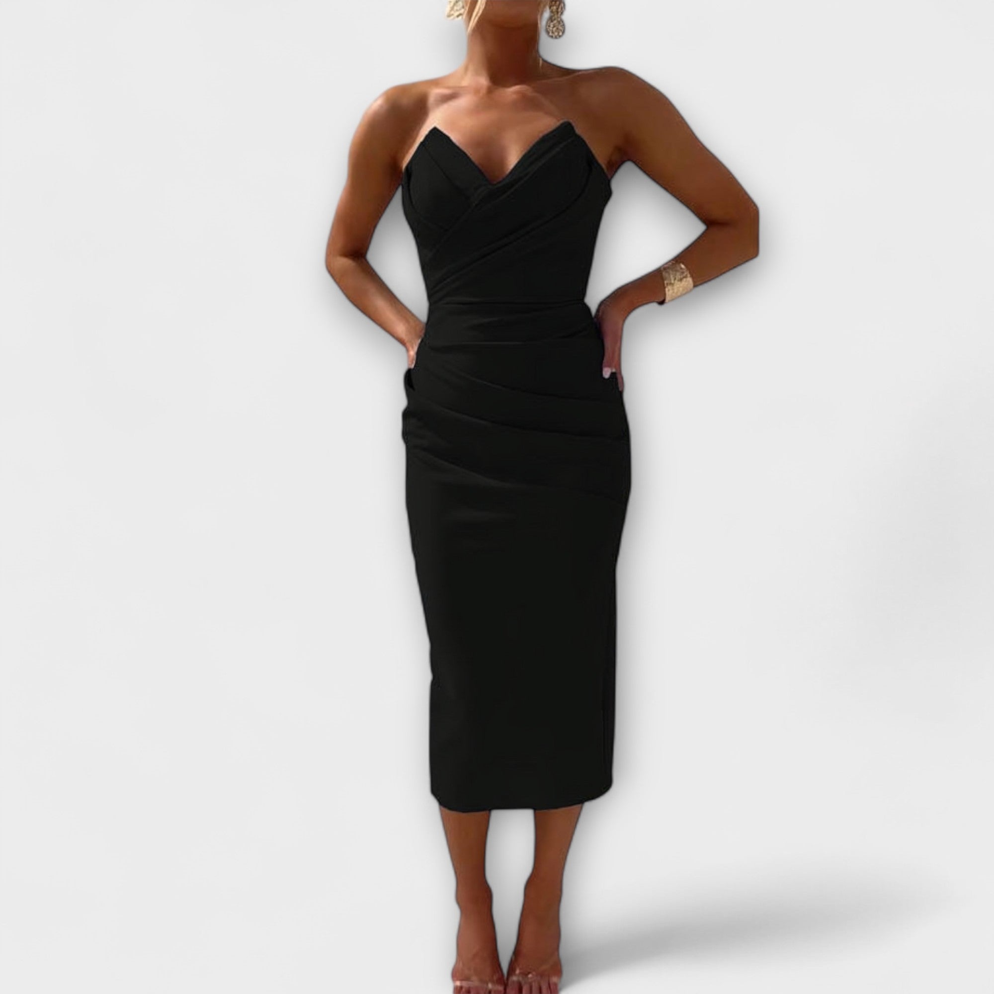 Milly – Elegant Strapless Dress
