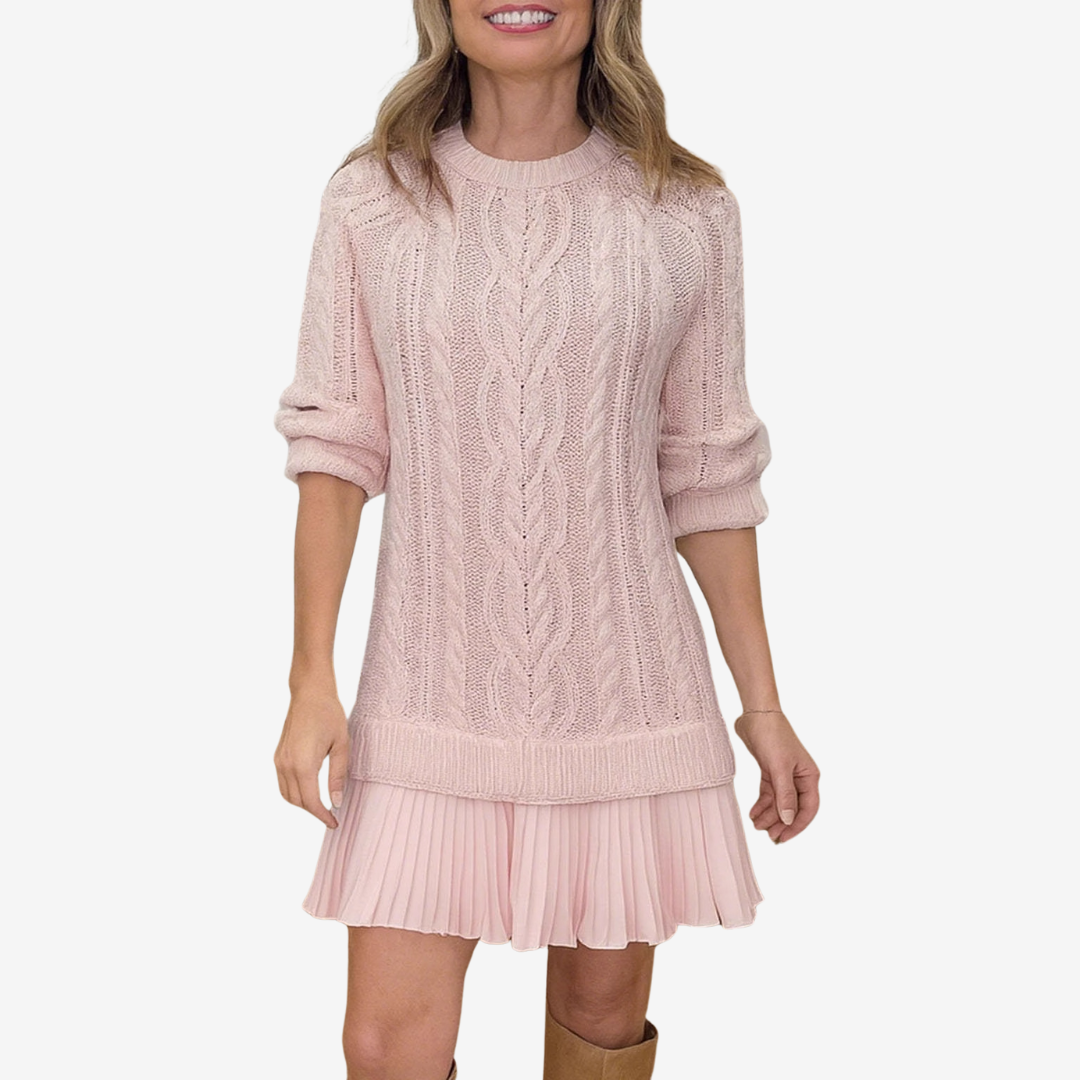 Gaëlle™ Knit Sweater Dress