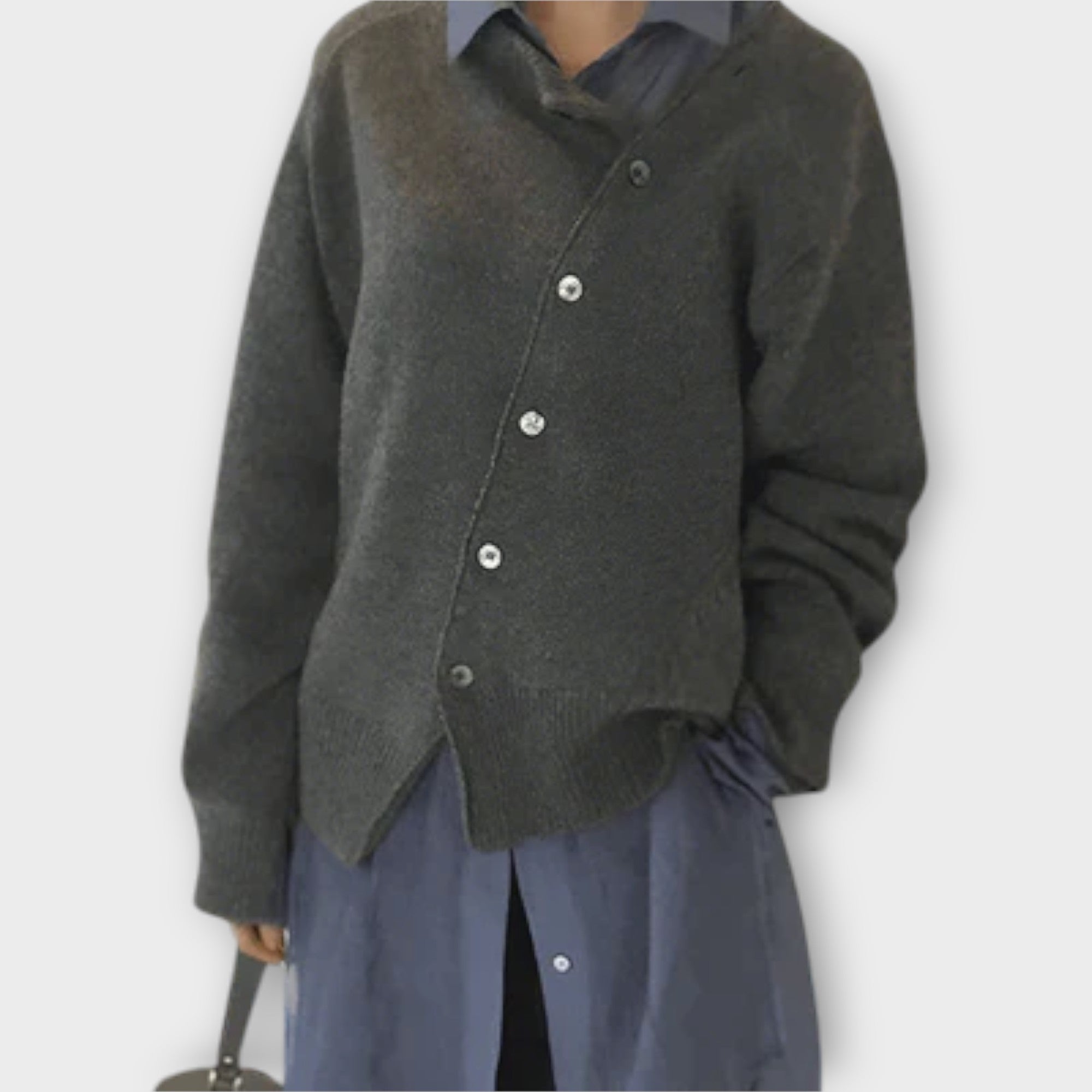 Catienne – Casual Cardigan with Buttons