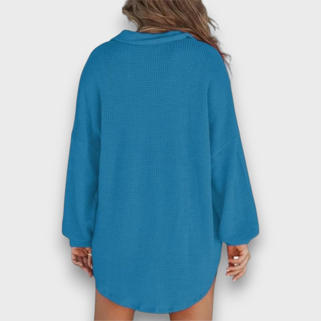 Mareia – Casual button-up tunic top