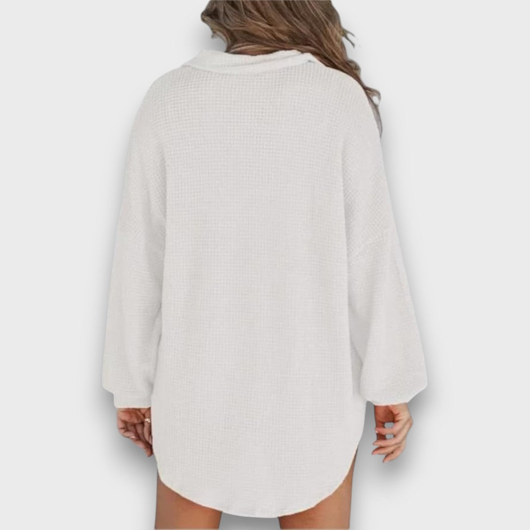 Mareia – Casual button-up tunic top