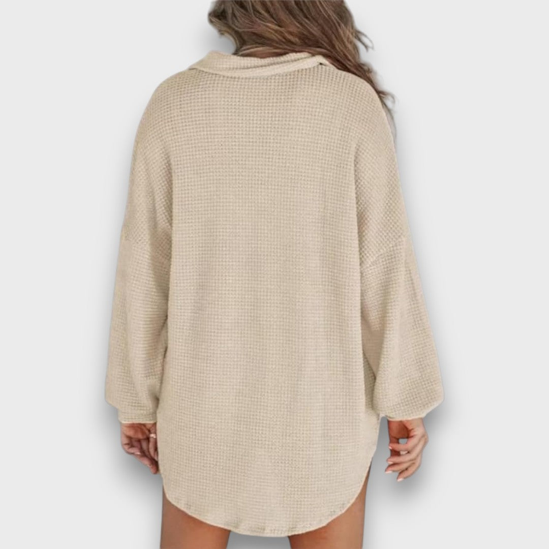 Mareia – Casual button-up tunic top