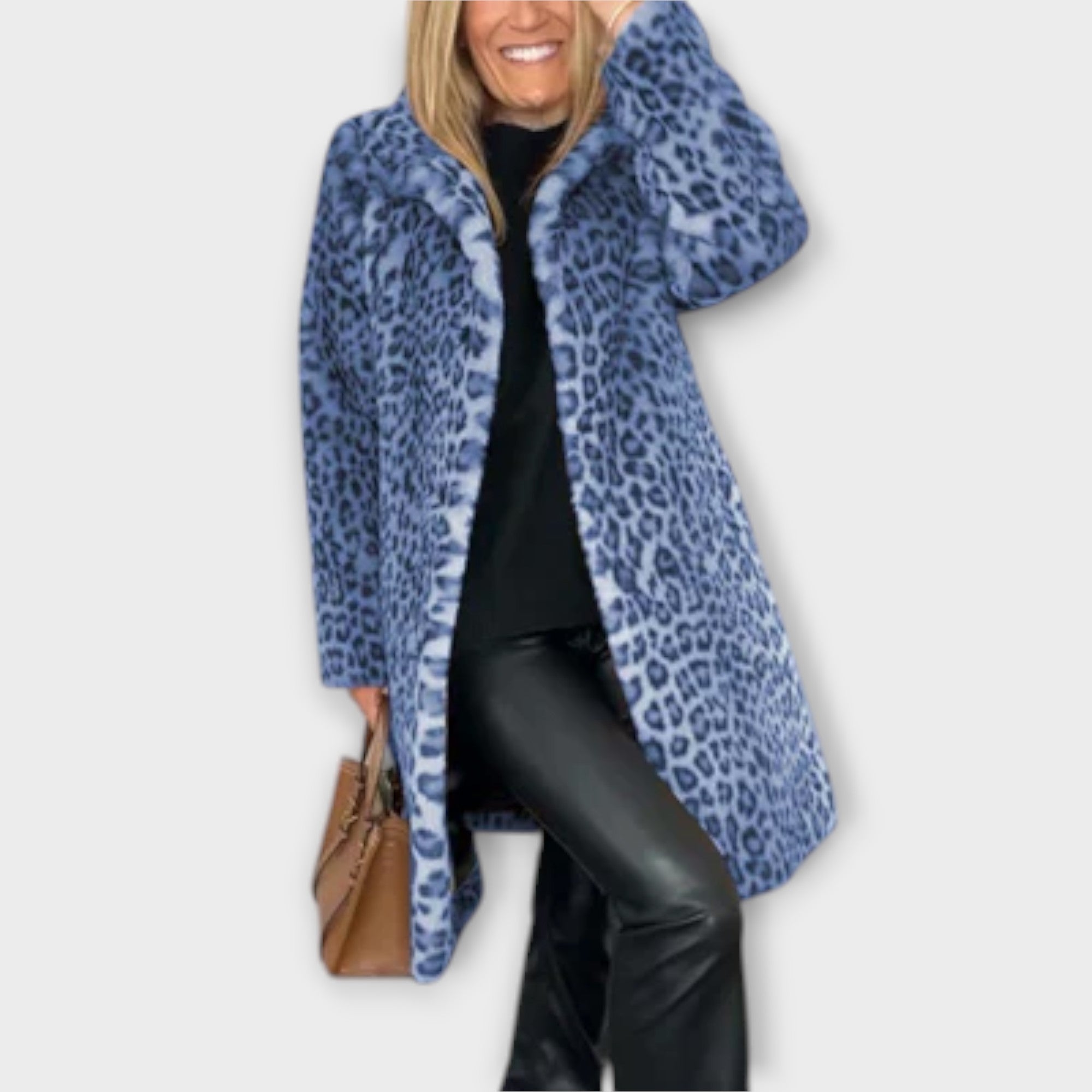 Avenira – Coat with Animal Print