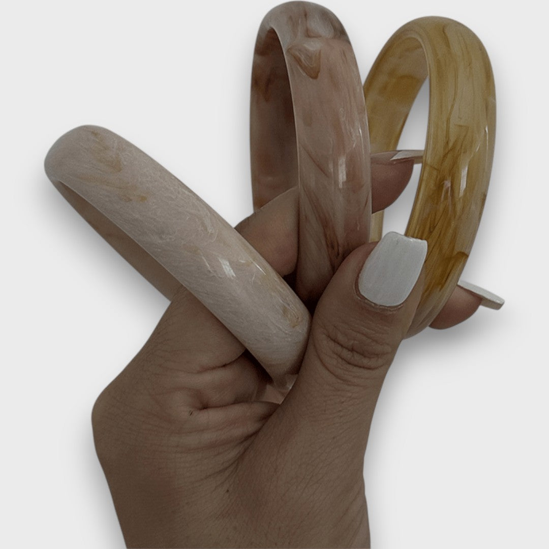 Marisa – Vintage Bracelet with Marble Effect