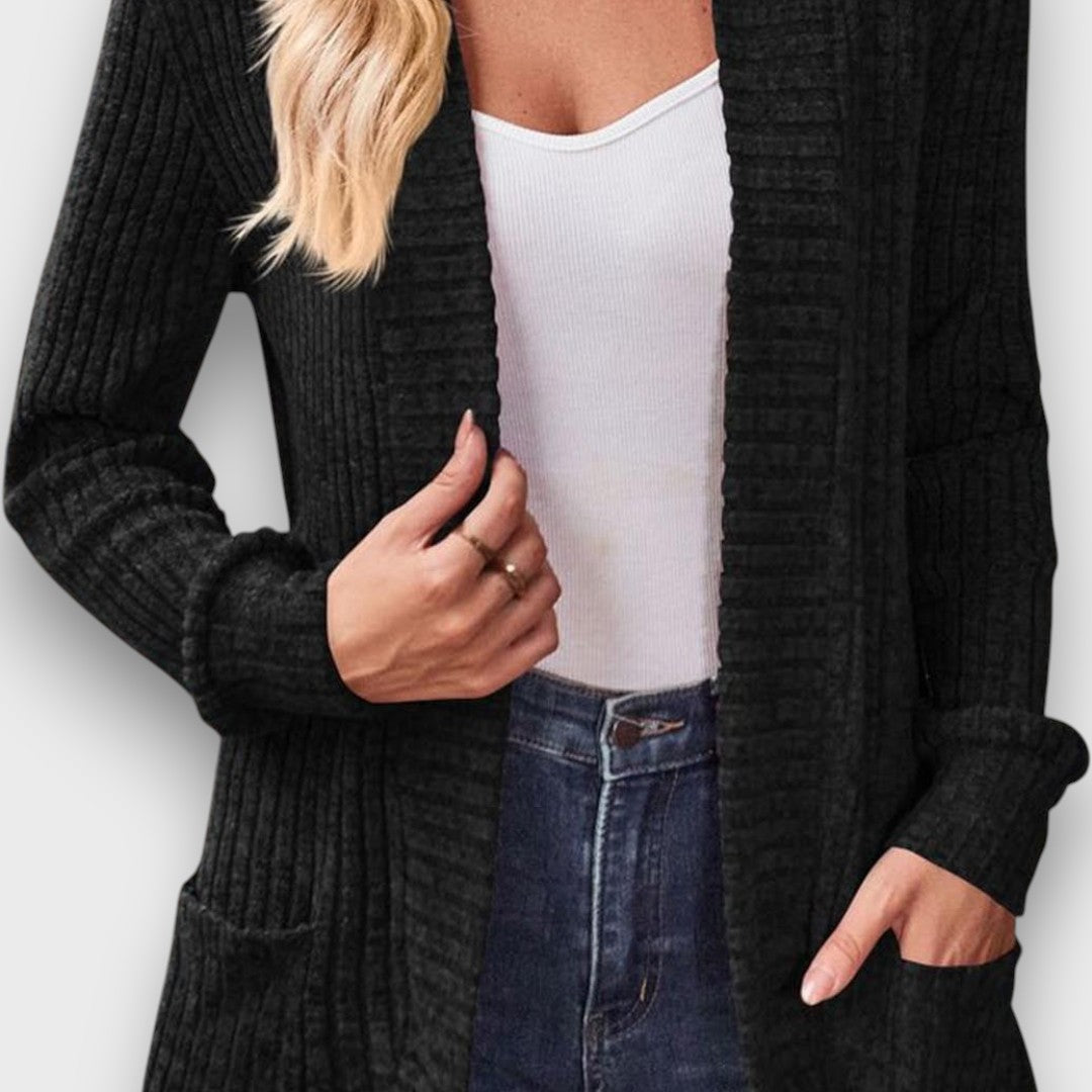 Serenya – Classic Pocket Cardigan