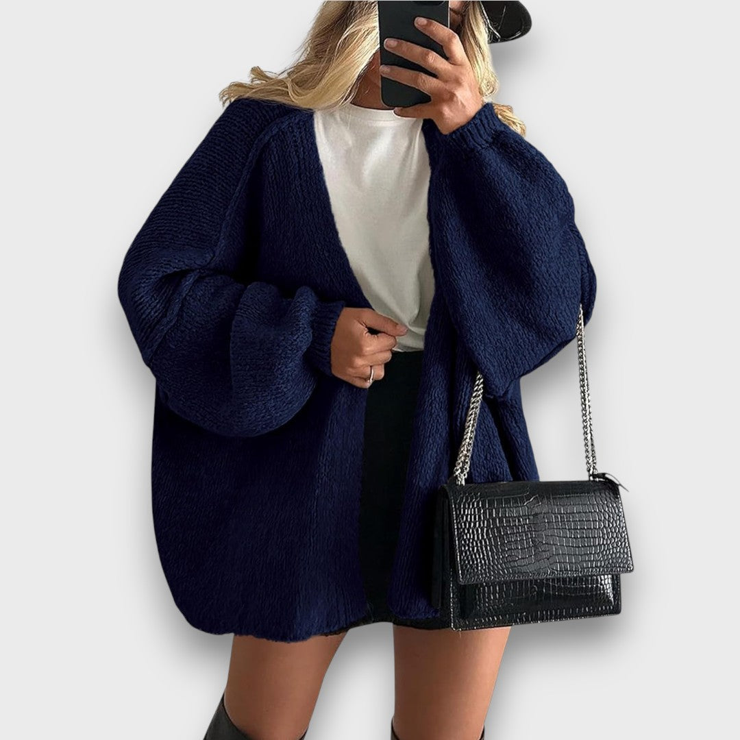 Evonna – Oversized Open Cardigan