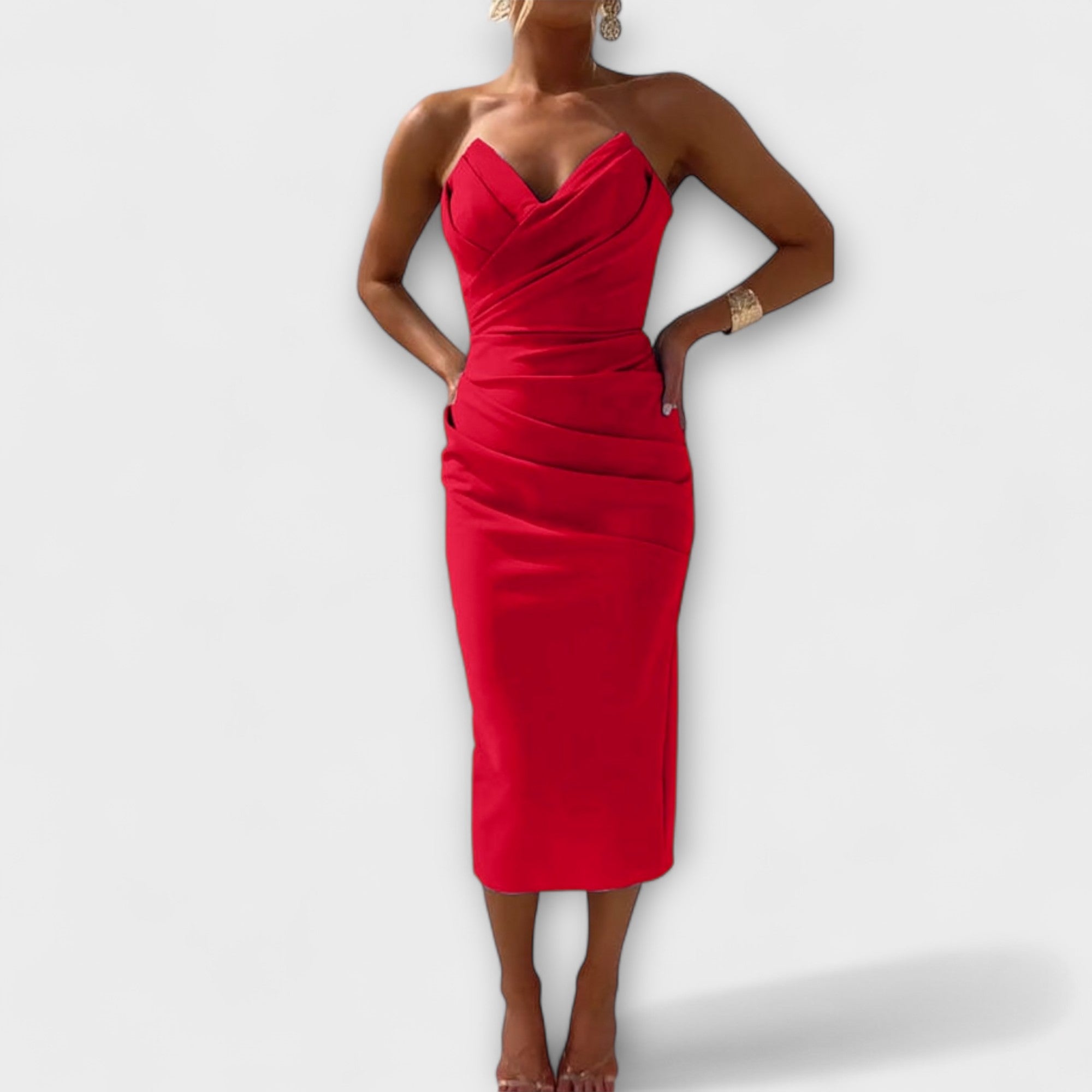 Milly – Elegant Strapless Dress