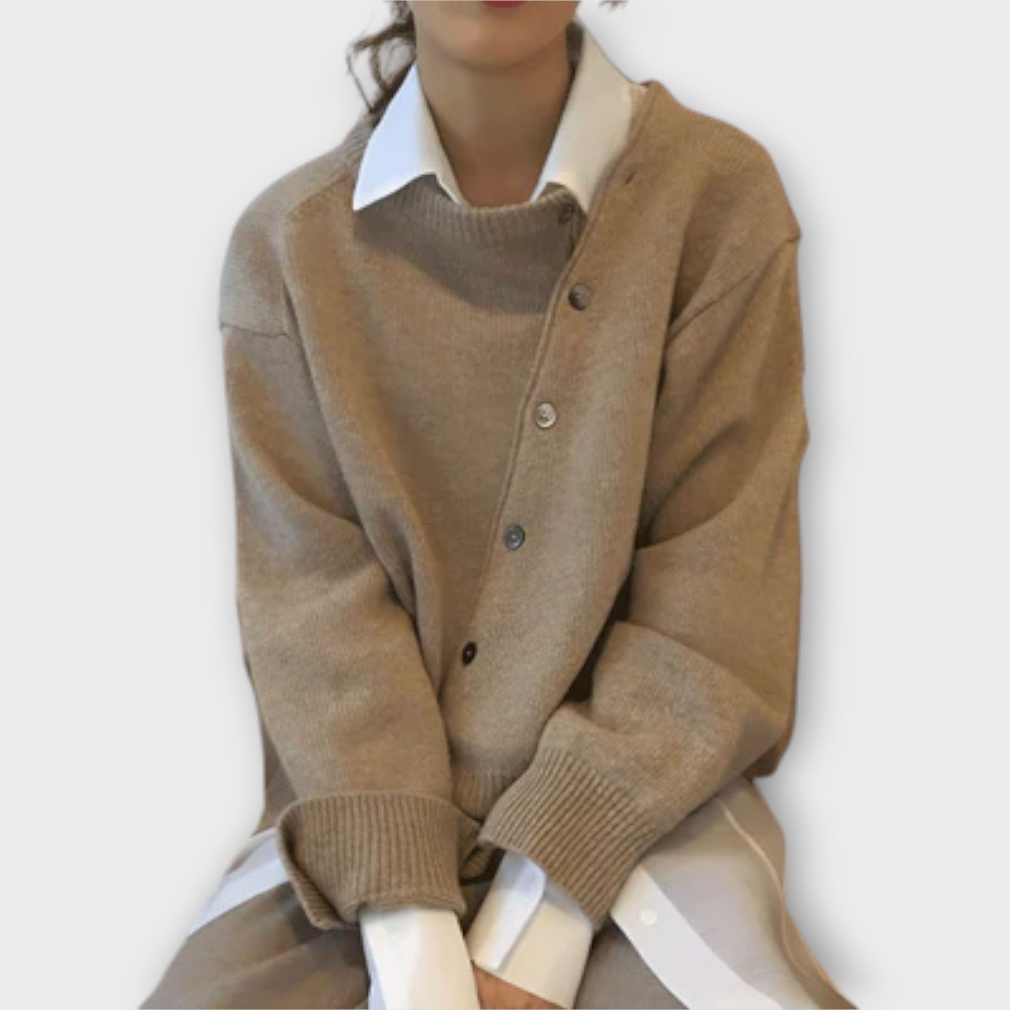 Catienne – Casual Cardigan with Buttons