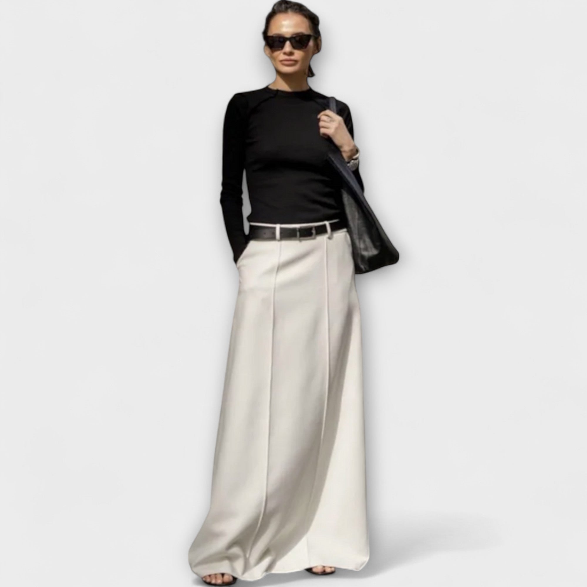 Marone – Wide-Cut Pants with Modern Lightness