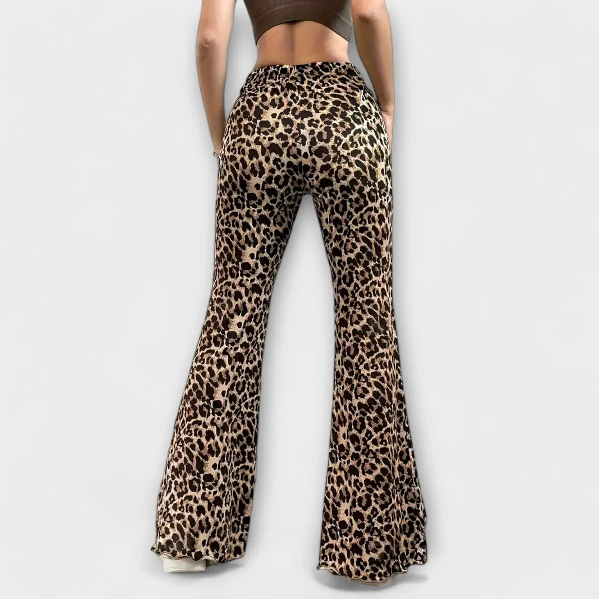 Leonarda – Wide Pants with Animal Print