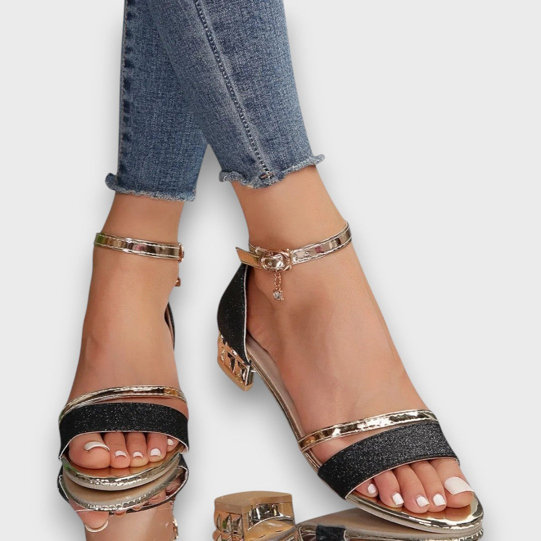 Jasmine – Elegant Block Heel Sandals