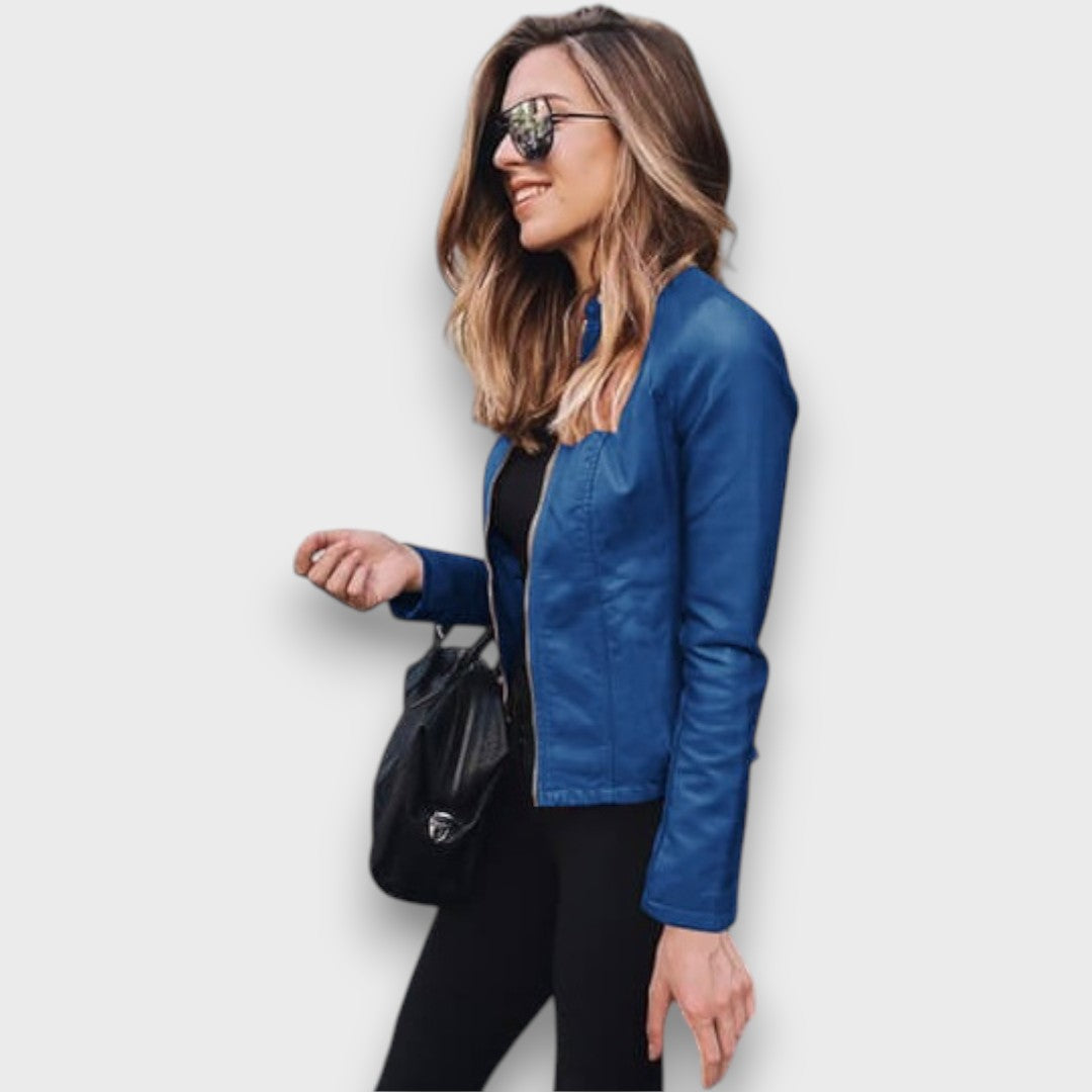 Abigail – Leather Tailored Jacket