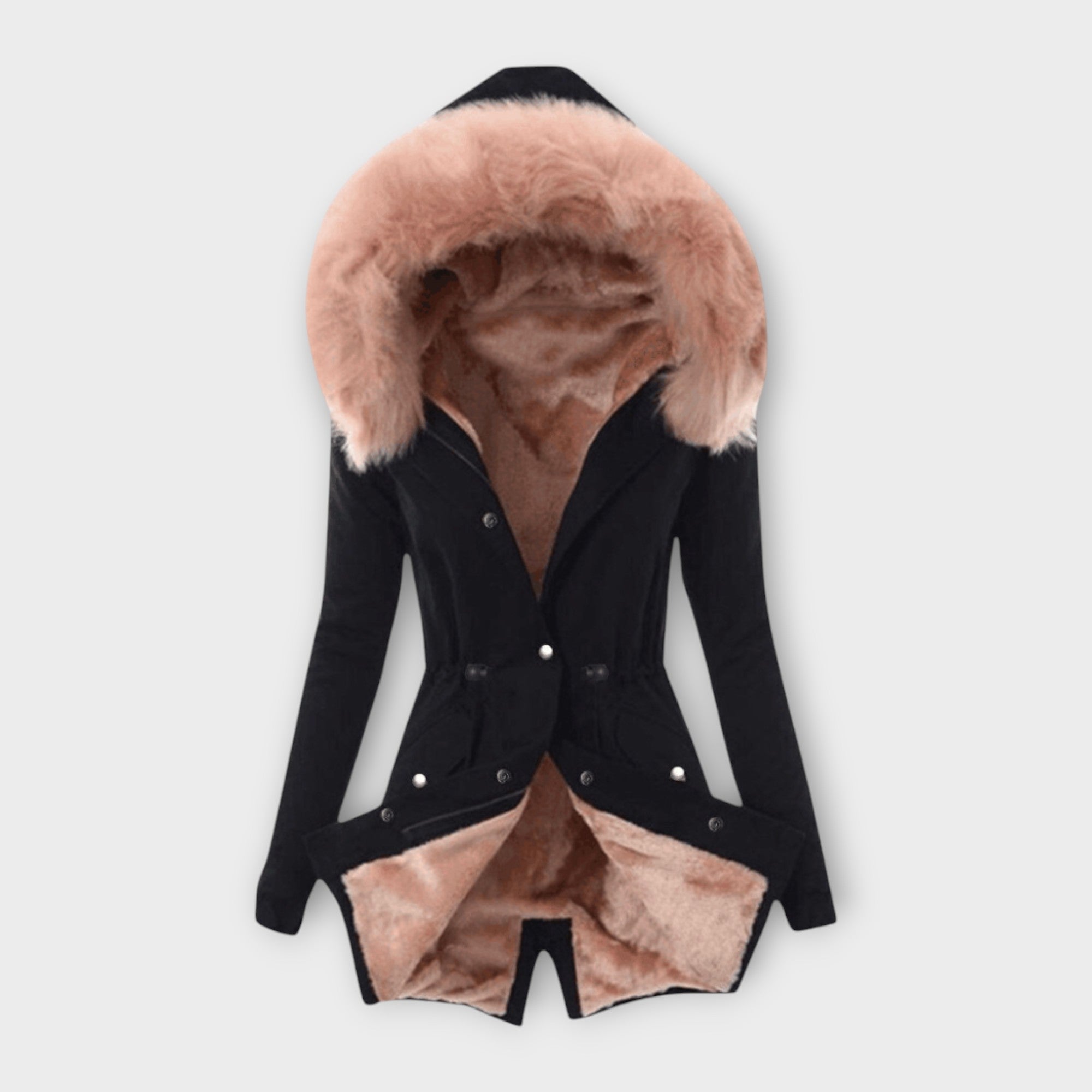 Maurelle – Winter Jacket with Fur Hood