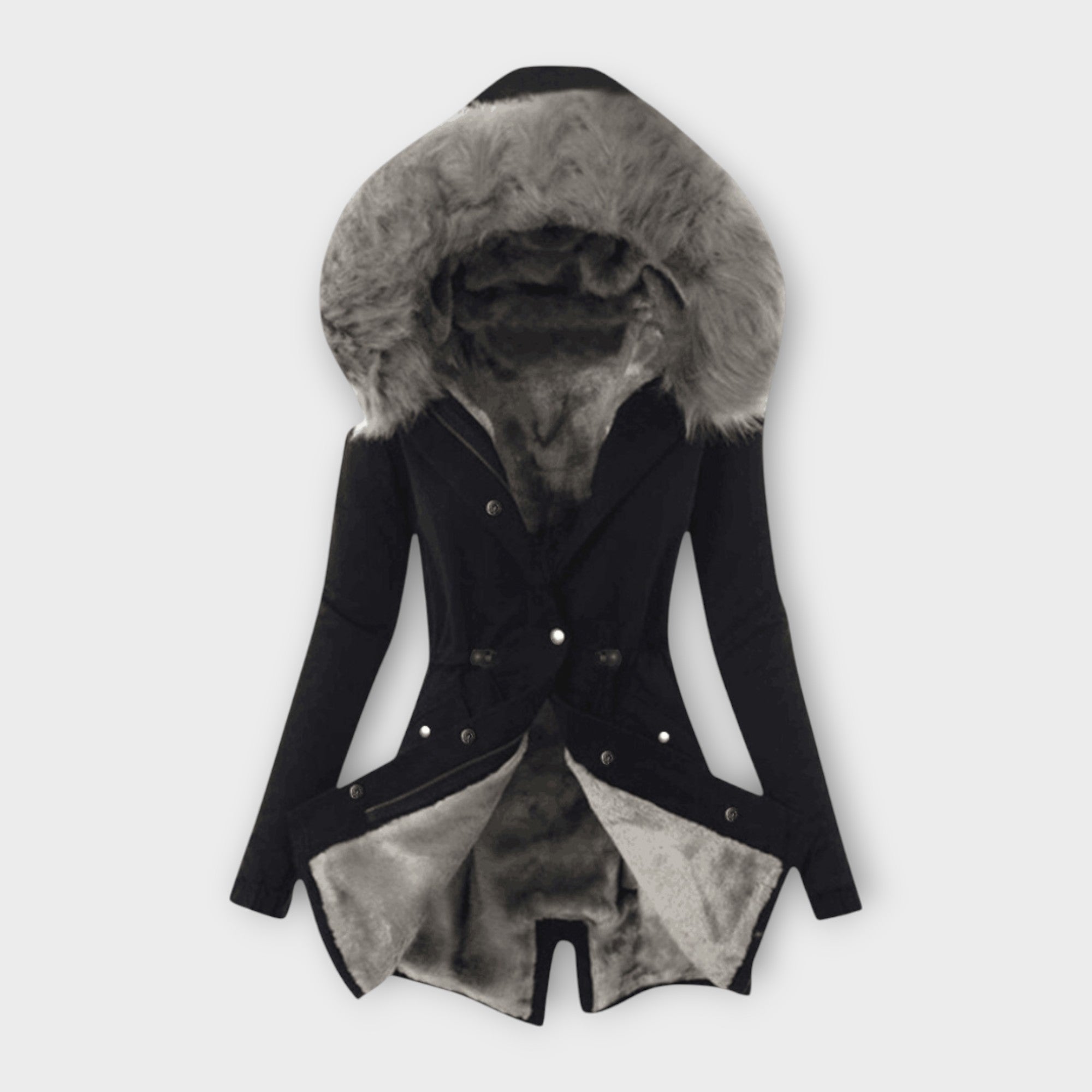 Maurelle – Winter Jacket with Fur Hood
