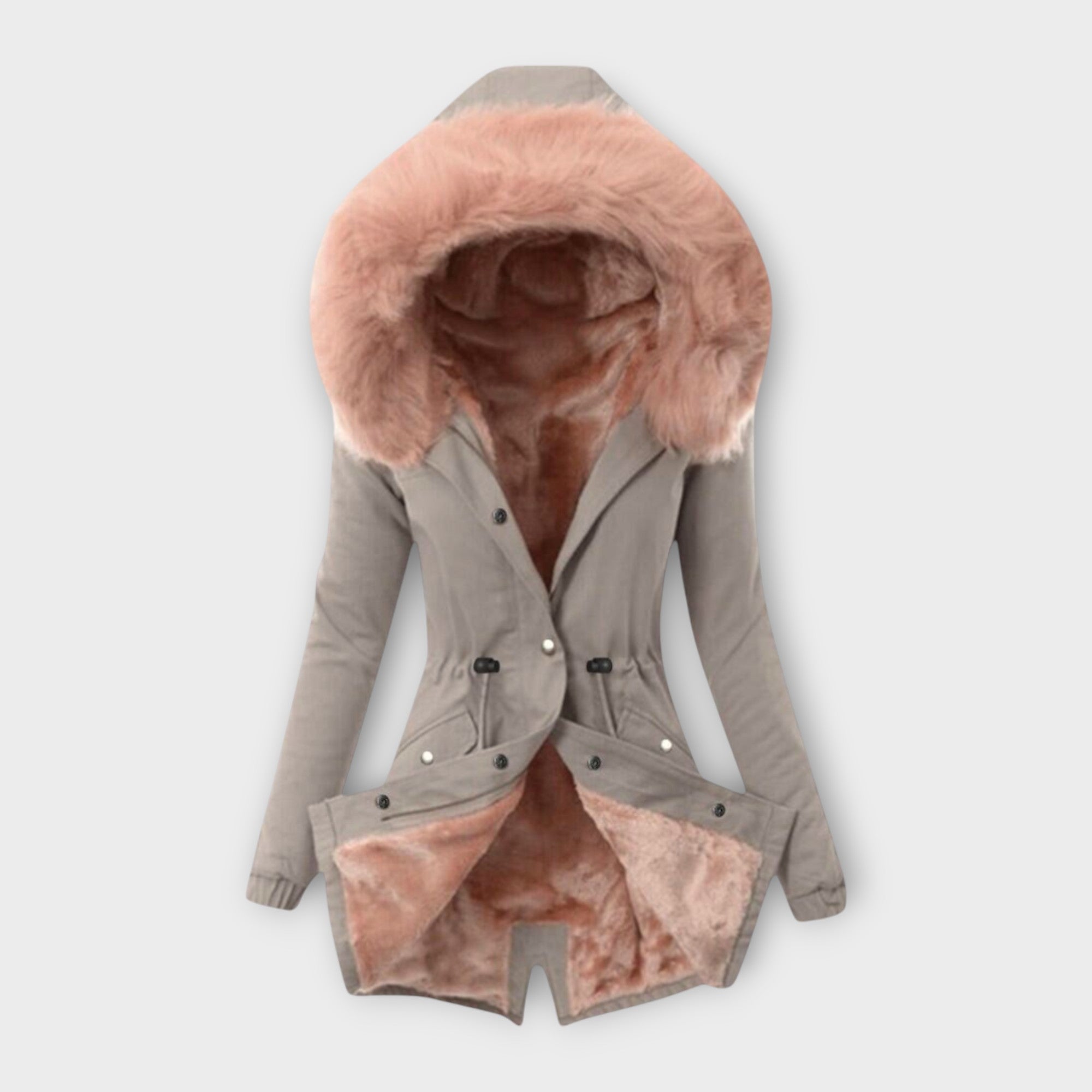 Maurelle – Winter Jacket with Fur Hood