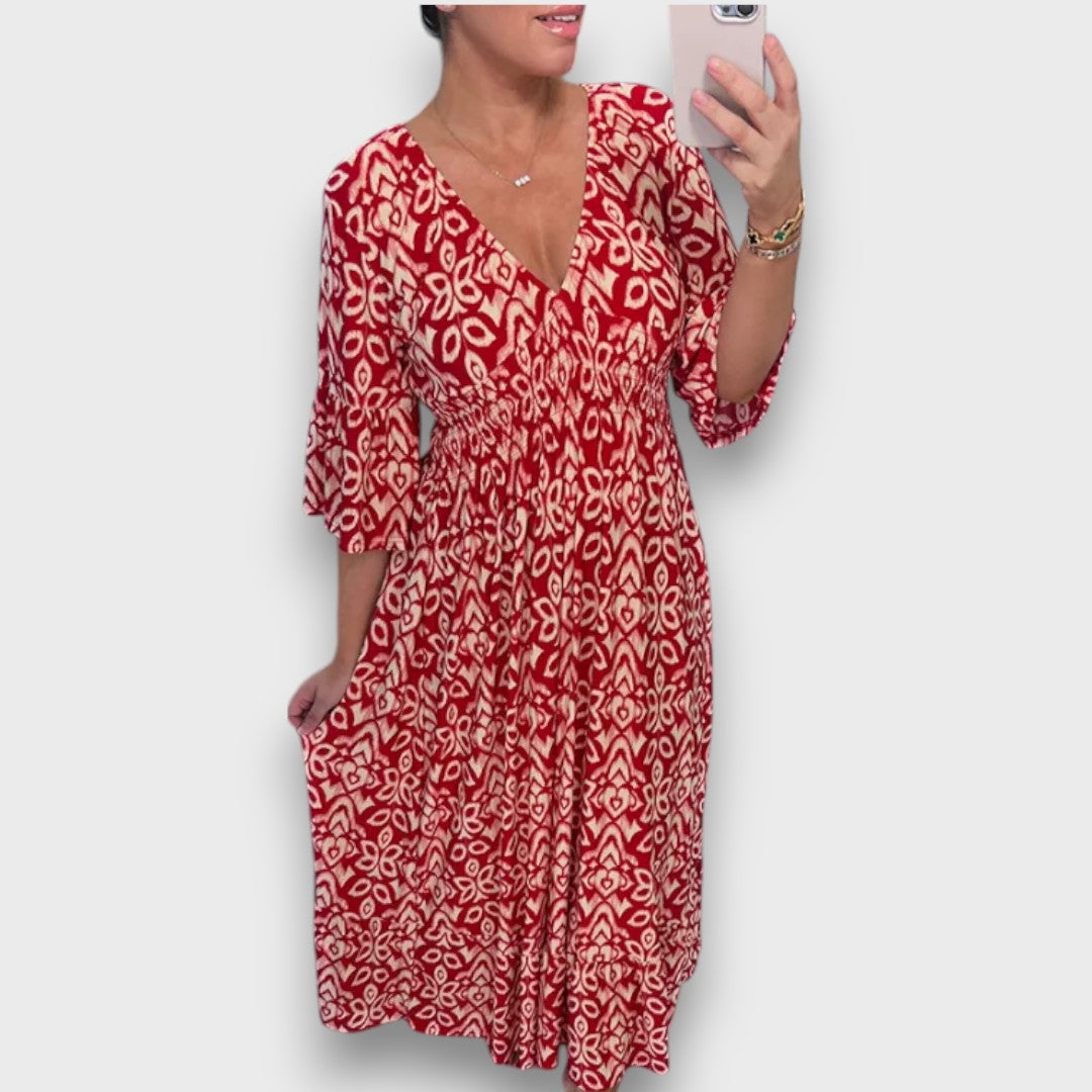 Noelea – Maxi Dress with Playful Boho Flair