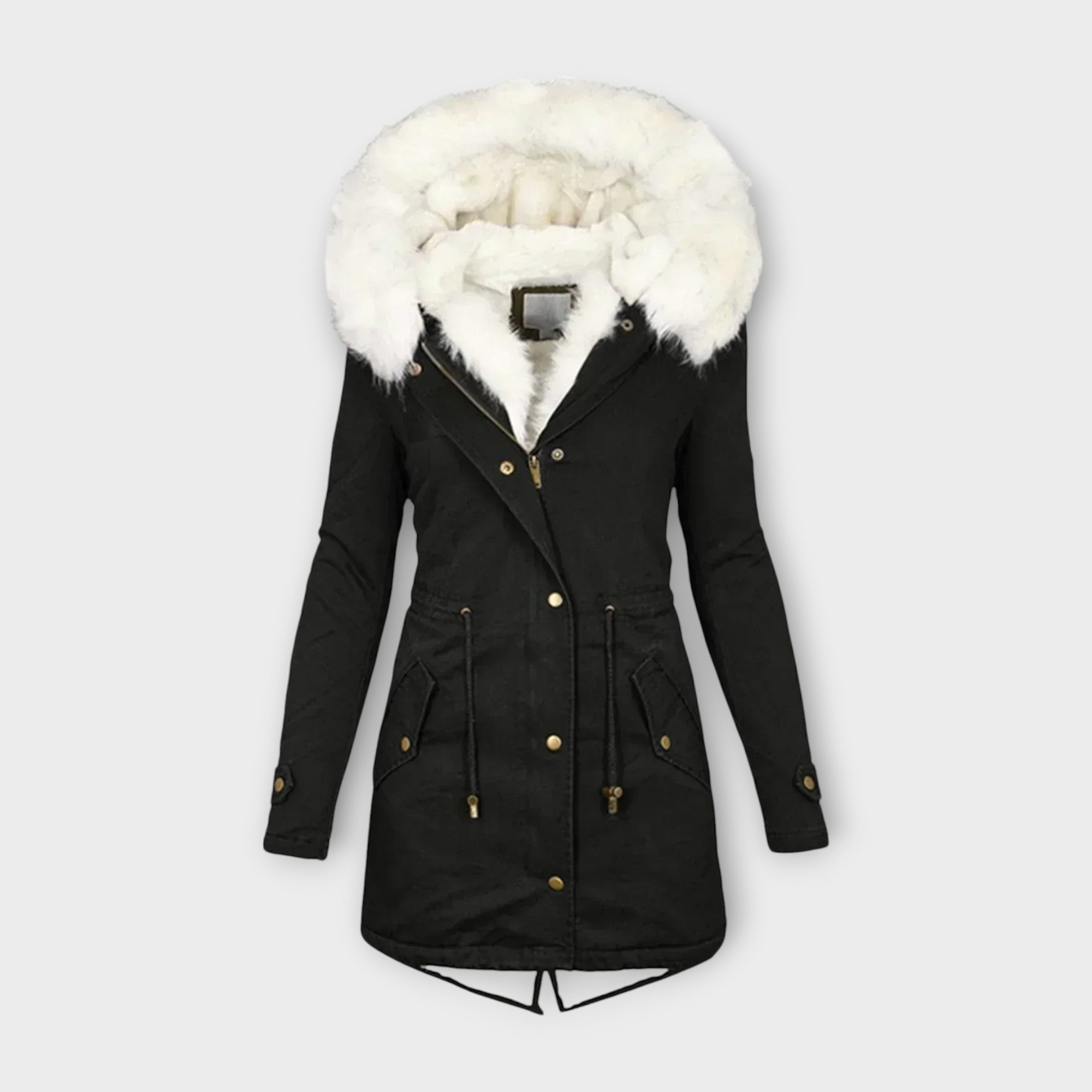 Ivanelle – Winter Jacket with Fur Hood