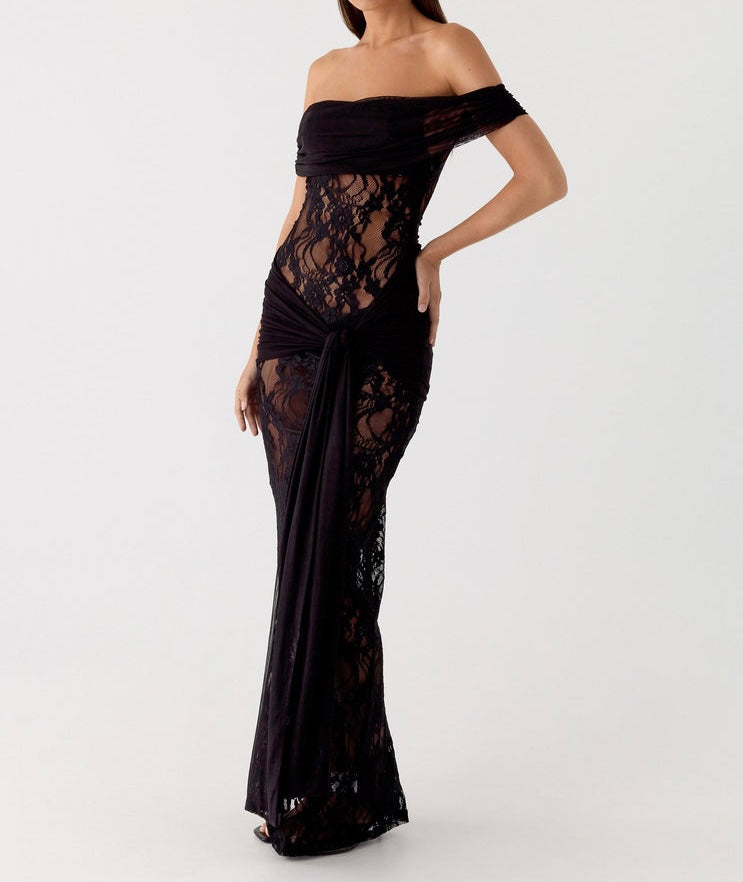 Amelia| Lace Gown Maxi