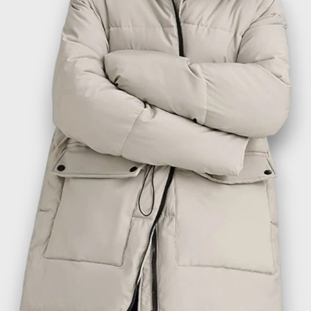 Malena – Hooded puffer jacket