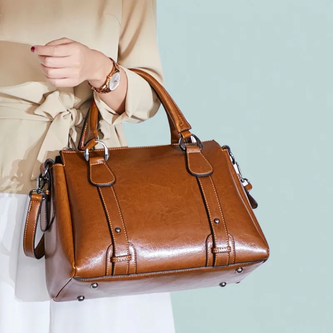 Camille |  Polished Shoulder Bag