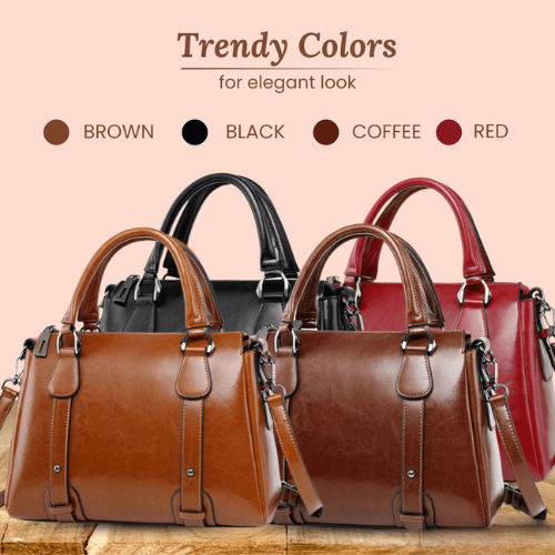 Camille |  Polished Shoulder Bag